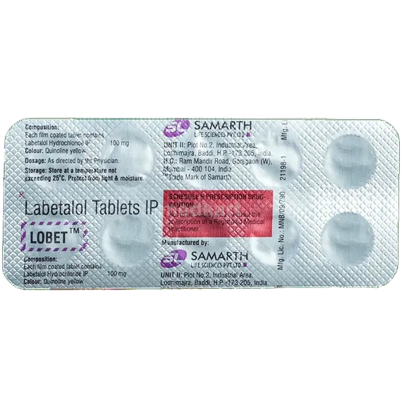 lobet 100mg tablet 10's